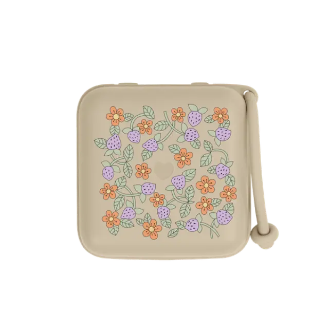 ΘΗΚΗ ΠΙΠΙΛΑΣ BIBS x LIBERTY STRAWBERRIES & CREAM VANILLA