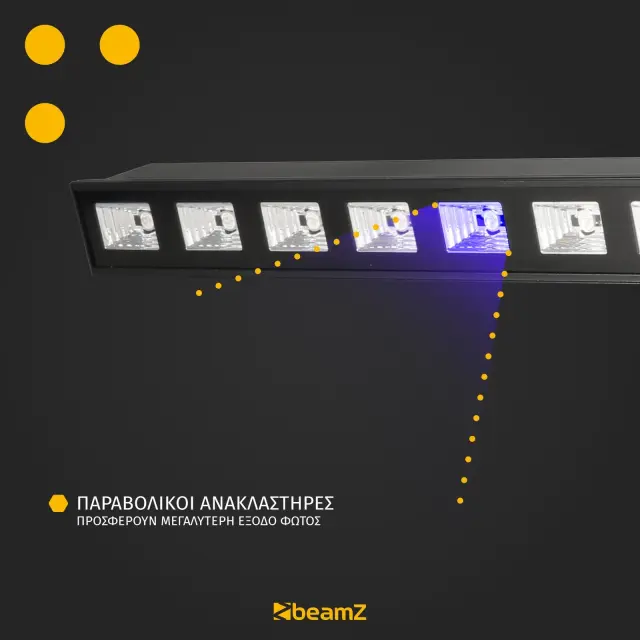 BEAMZ BUV93 ΜΠΑΡΑ ΦΩΤΙΣΜΟΥ UV 2