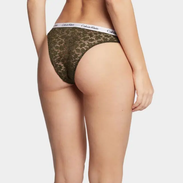 Σετ Εσώρουχα Calvin Klein 000QD3925E-6VY Λαδί/Μωβ/Κόκκινο - XS 3
