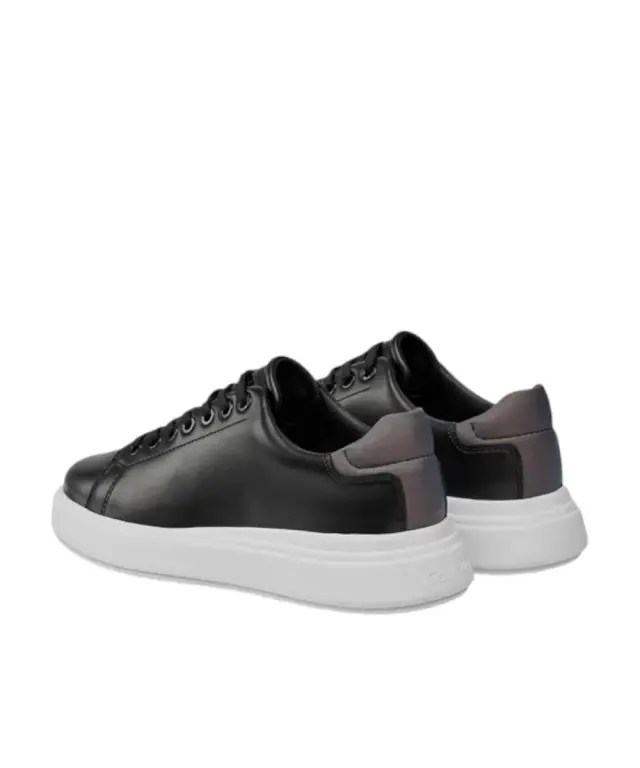 Calvin Klein - Γυναικεία Sneakers Raised Cupsole Lace Up Luminous HW0HW01997-BEH Μαύρο 3