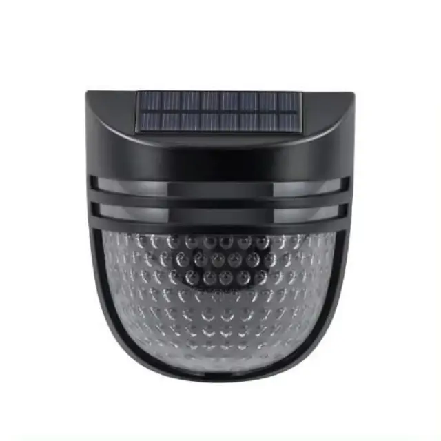 Ηλιακό Φωτιστικό Τοίχου 5V 0,3W 6500K IP65 Μαύρο 110x102x57mm Universo YH0613-F
