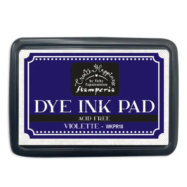 Μελάνι σε ταμπόν για σφραγίδες Dye Ink Pad, Stamperia, Violette