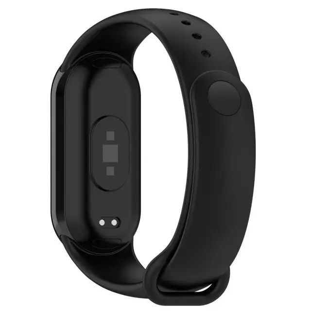 Λουράκι Σιλικόνης για Smart Band 8/9/10 - Black OEM 2