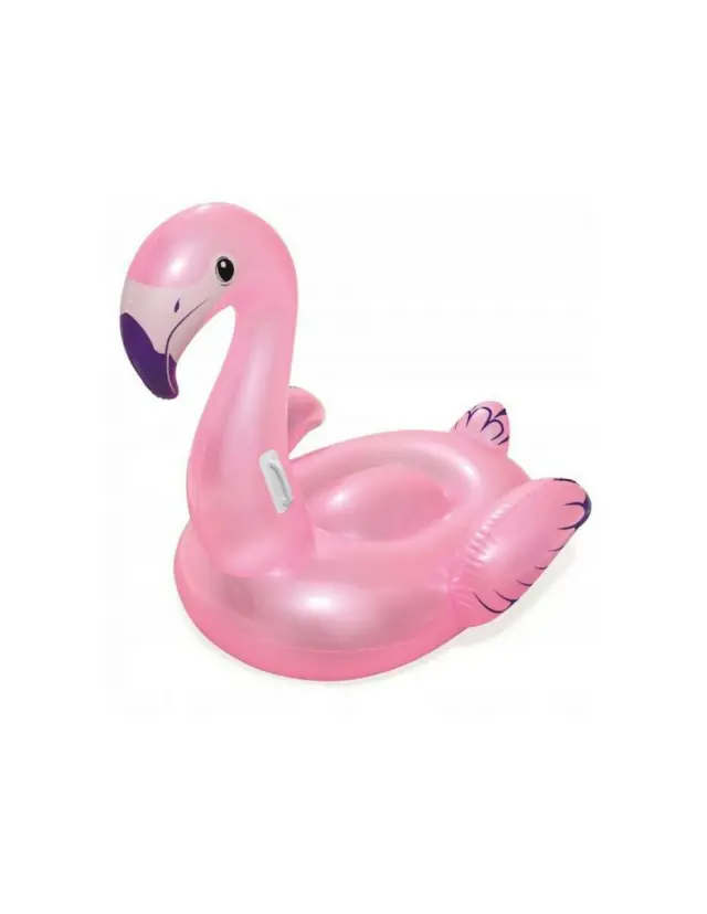 Παιδικό Φουσκωτό Ride On Θαλάσσης Flamingo με Χειρολαβές 127εκ.