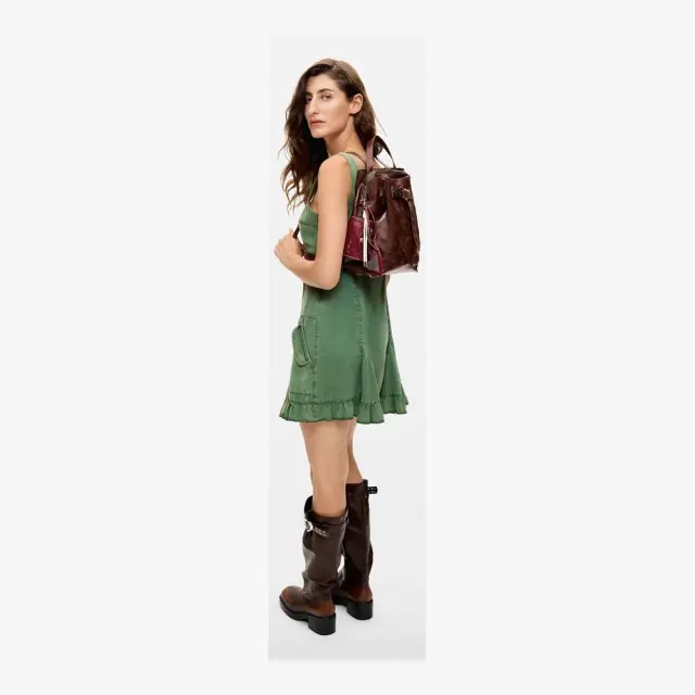 Desigual - Γυναικεία Τσάντα Πλάτης Galaxy Luena Mini 26WAKP12-6009 Καφέ 3