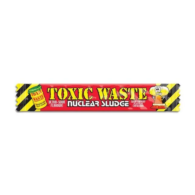 Toxic Waste Nuclear Sludge Chew Bar Sour Cherry 20gr