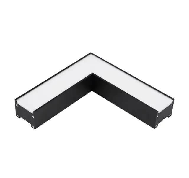 ΓΩΝΙΑ DIMMAB.ΓΙΑ ΦΩΤΙΣΤΙΚΟ ΓΡΑΜΜΙΚΟ ΜΙΝΙ 10.5W 1260LM 3000Κ ΜΑΥΡΗ