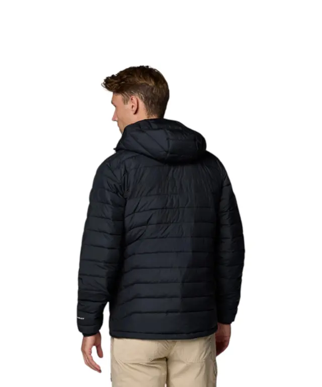 Columbia - Ανδρικό Μπουφάν Powder Lite II Hooded WX6272-010 Μαύρο - S 3
