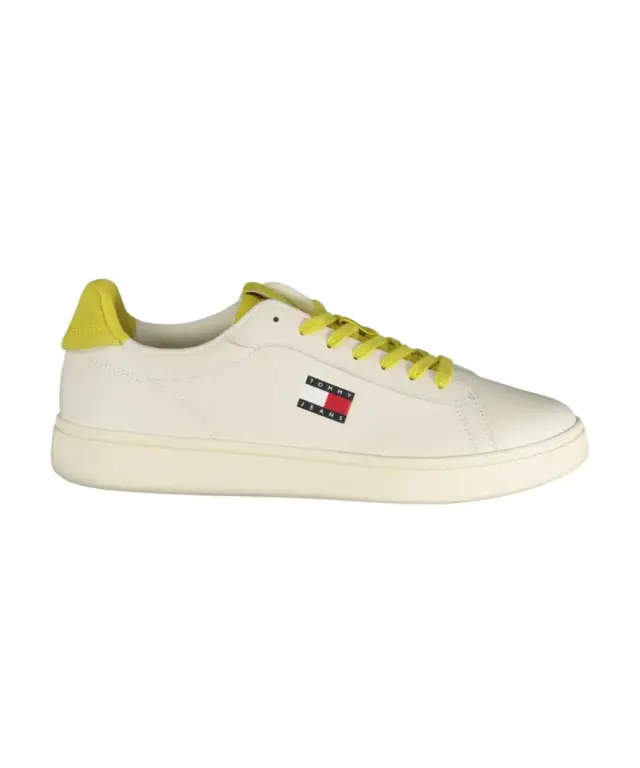 Tommy Hilfiger - Ανδρικά Sneakers Th Archive '98 EM0EM01596-0K4 Λευκό/Κίτρινο