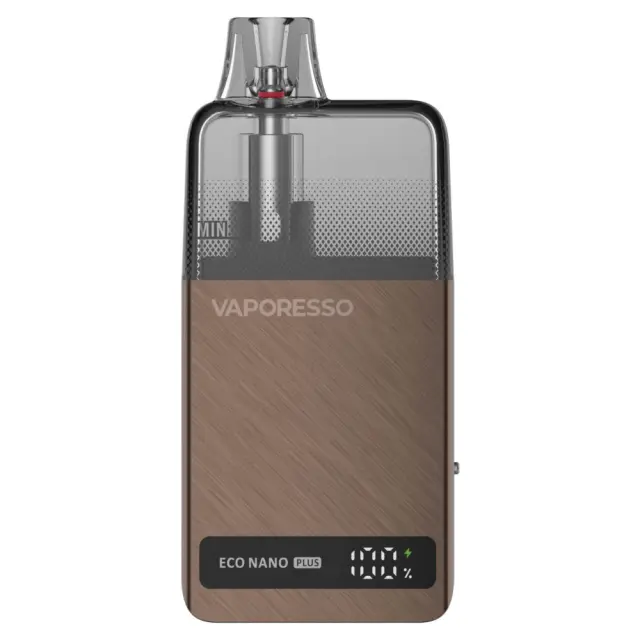 Vaporesso Eco Nano Plus 10ml Pod Kit - Mocha Brown