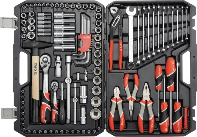 Yato YT-38901 Tool set XXL 1-4-1-2" 122 items