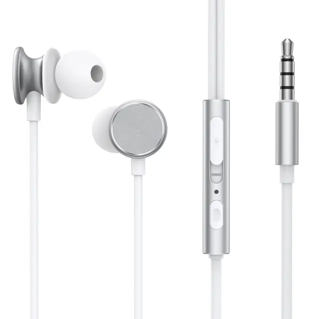Ενσύρματα ακουστικά Joyroom Wired Series JR-EW03 - ασημί
