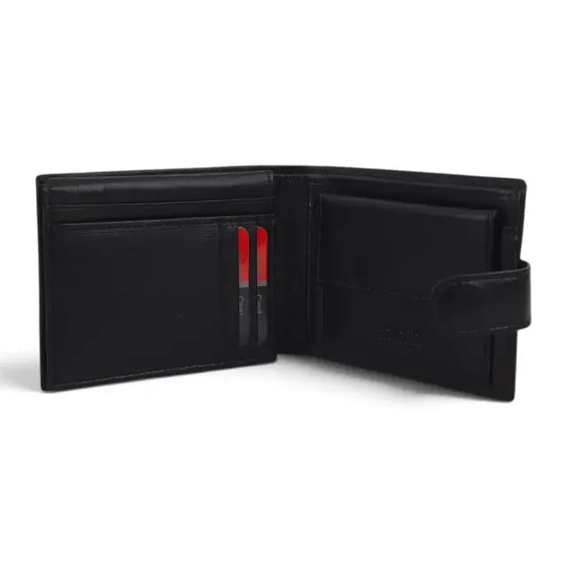 Δερμάτινο Ανδρικό Πορτοφόλι Pierre Cardin 8806A-TILAK51 RFID Μαύρο 11,5×9×2,5 cm 3