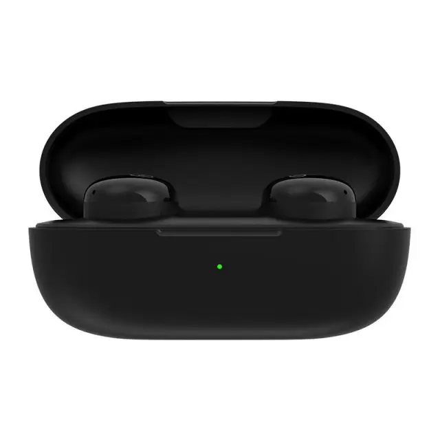 QCY T17 TWS BLACK 6mm dynamic driver-mic noise cancel. Music time: 4h. Calling time: 3,5h. Bluetooth 2