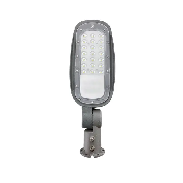 LED ΦΩΤΙΣΤΙΚΟ ΟΔΙΚΟΥ ΓΚΡΙ 230V AC 20W 4000K 2800LM 140x90˚ CLASS I IP66 / NORD2040 2