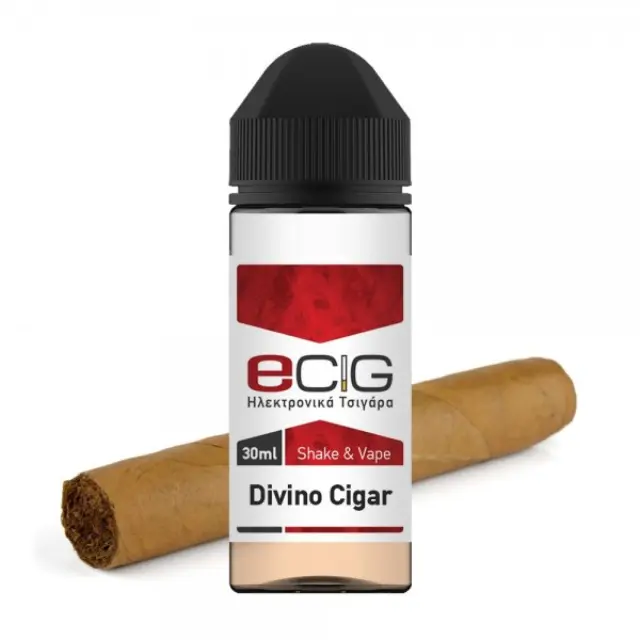 eCig Divino Cigar +Plus - White Label SNV 30ml / 120ml