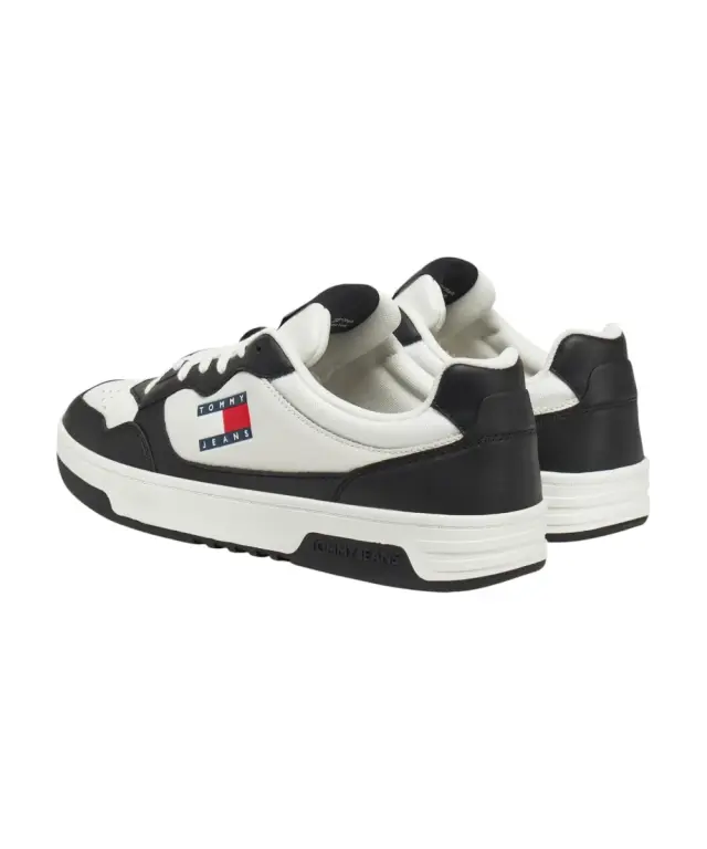 Tommy Hilfiger - Ανδρικά Sneakers Cupsole Leather Ess EM0EM01443-YBL Μαύρο 3