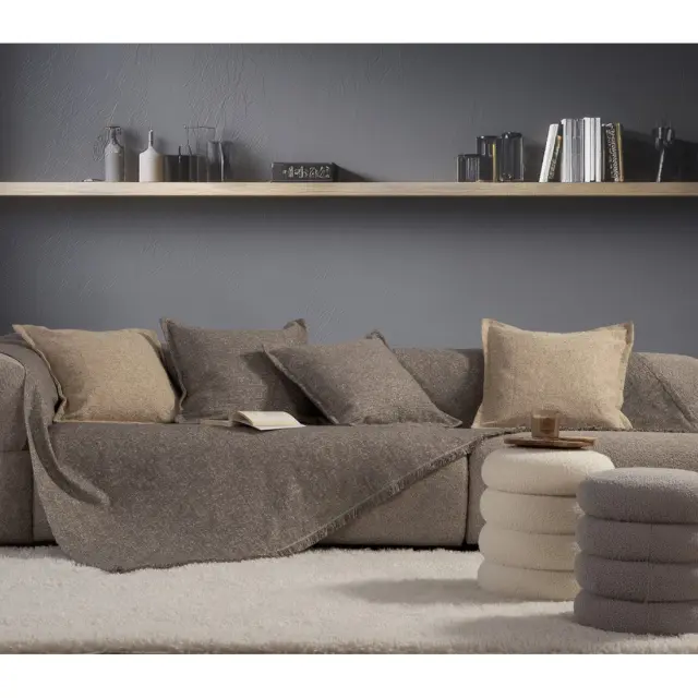 ΡΙΧΤΑΡΙ ΔΙΘΕΣΙΟΥ ΚΑΝΑΠΕ ALAMO 25 170X250 NEF-NEF HOMEWARE, 55% ΠΟΛΥΕΣΤΕΡΑΣ -23% ΑΚΡΥΛΙΚΟ -22% ΒΑΜΒΑΚΙ - STONE (038953)