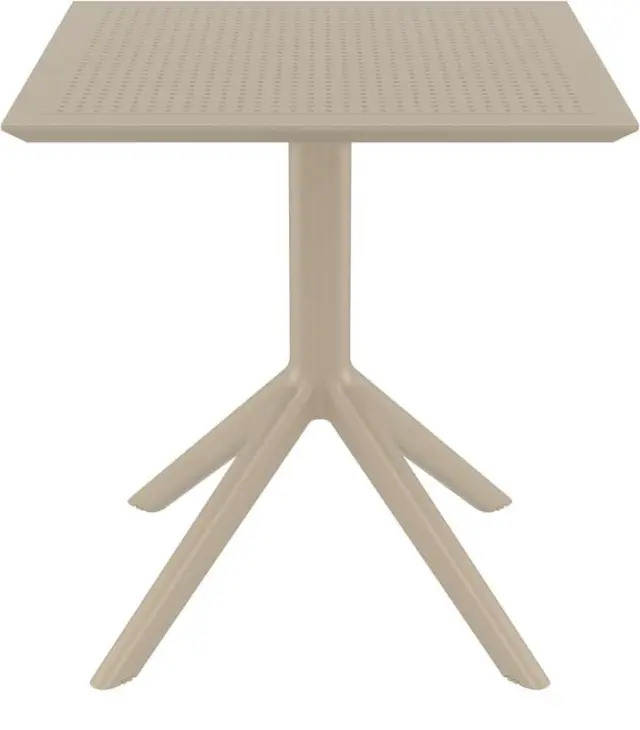 Τραπέζι SKY Dove Grey PP 70x70x74cm 2