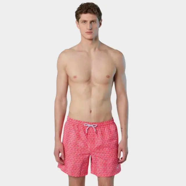 Μαγιό North Sails 673751000_ROC038 Κόκκινο - 2XL