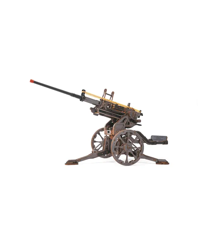 Robotime Μηχανική Κατασκευή Anti-aircraft Gun LQM01