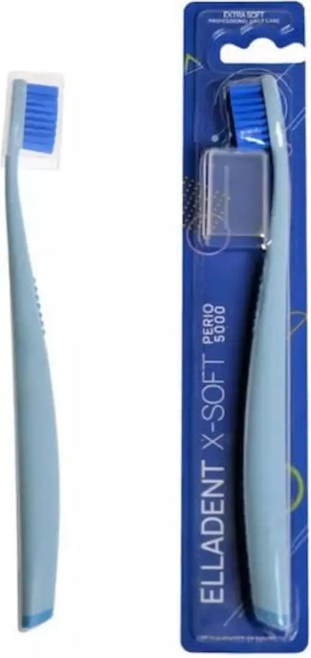 ELLADENT X Soft Perio 5000 Οδοντόβουρτσα σε Διάφορα Χρώματα 1 Τεμάχιο - ΓΑΛΑΖΙΟ