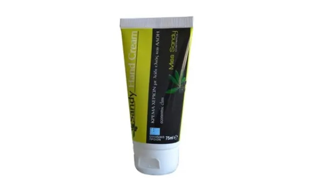 Miss Sandy Λάδι Ελιάς & Αλόη Ενυδατική Κρέμα Χεριών 75ml