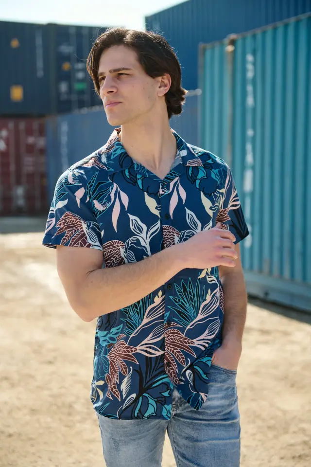 Πουκάμισο Noshame® Floral - 382402 - S