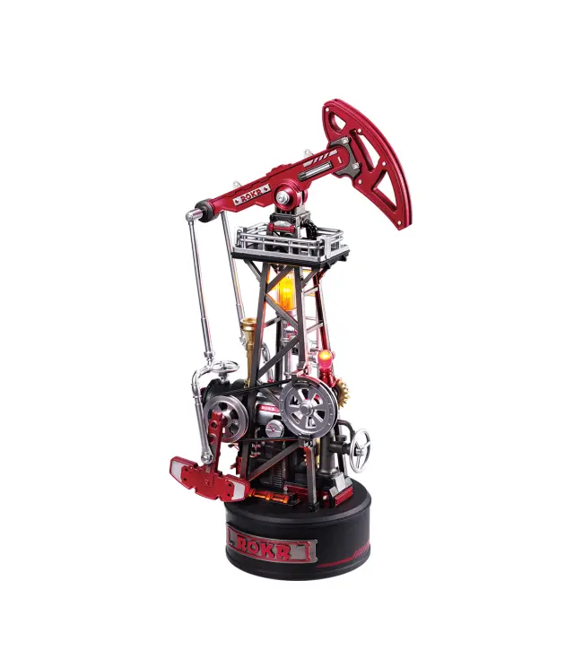 Robotime Industrial City Oil Extractor Μηχανική Κατασκευή CGL03