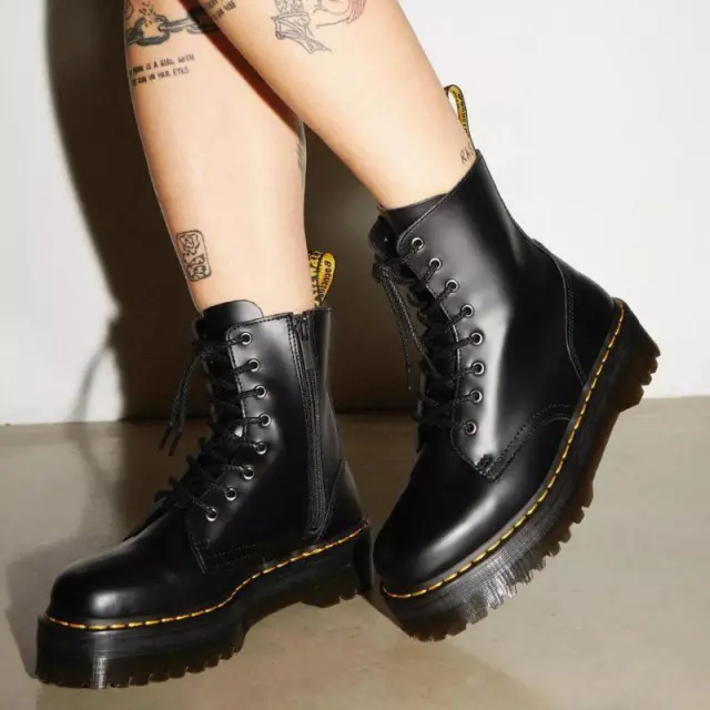 Αρβυλάκια Dr.Martens Jadon Polished Smooth Platform 15265001 Μαύρο - 37 2