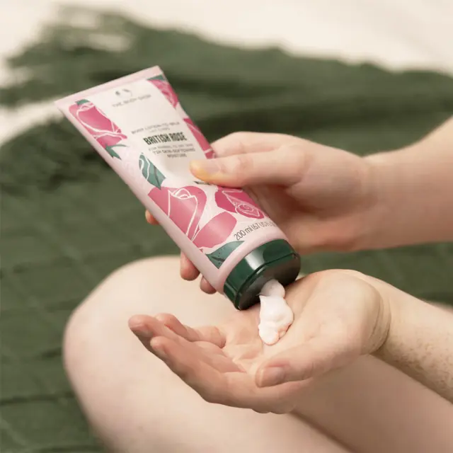 The Body Shop British Rose Body Lotion 3
