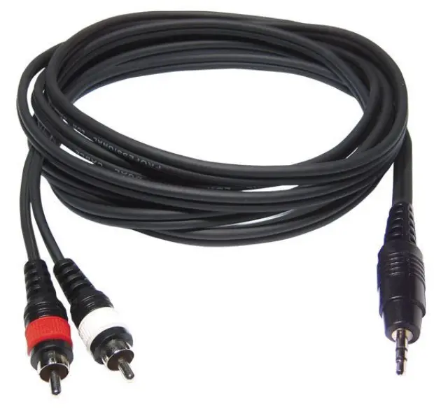 HILEC CL-30/3 ΚΑΛΩΔΙΟ LINE 1x STEREO JACK 3.5 M / 2x RCA M 3M