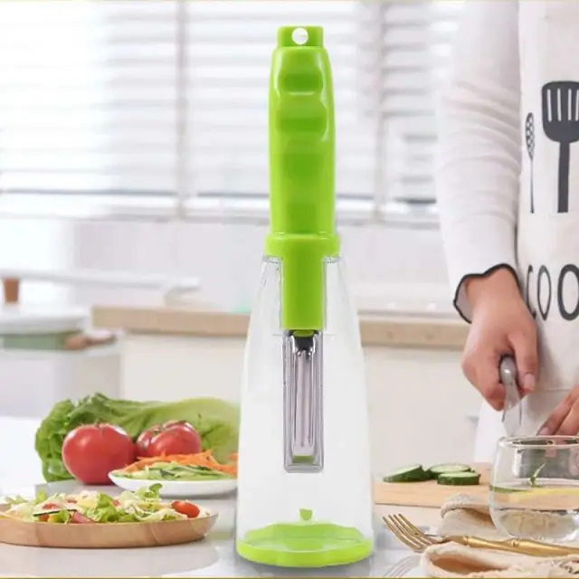 Easy Peeling αποφλοιωτής/καθαριστής φρούτων & λαχανικών με δοχείο συλλογής
