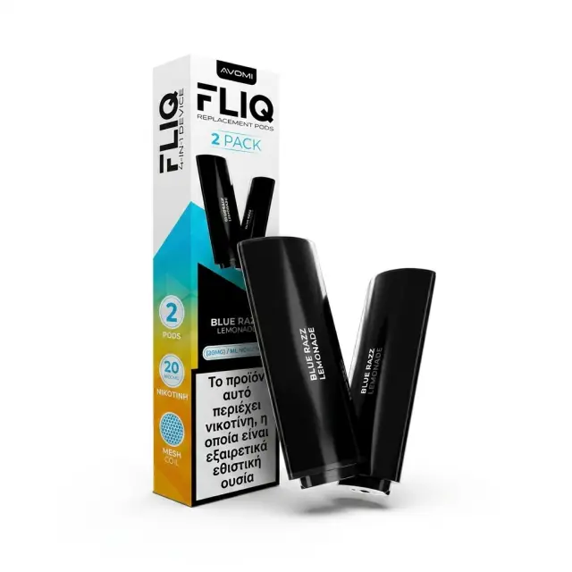 AVOMI FLIQ Blue Razz Lemonade Prefilled Pod 2ml 20mg (2τμχ)