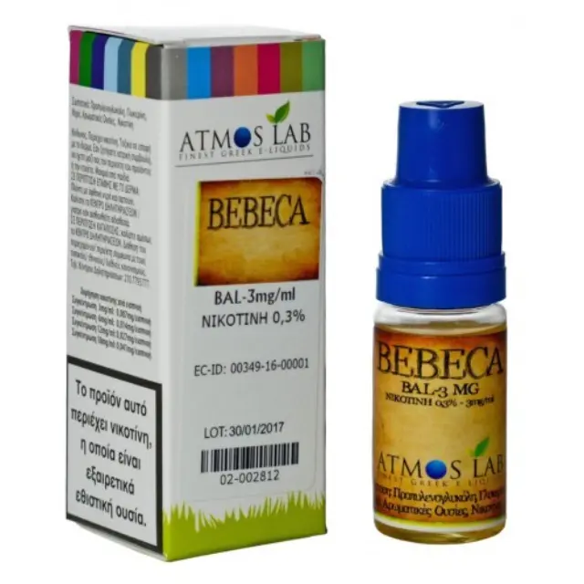 Bebeca Balanced 10ml - Atmos Lab 18mg