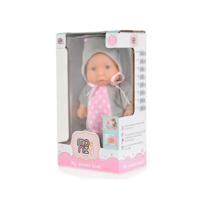Κούκλα Μωρό 20cm Doll Bunny Grey 3800146223410 3