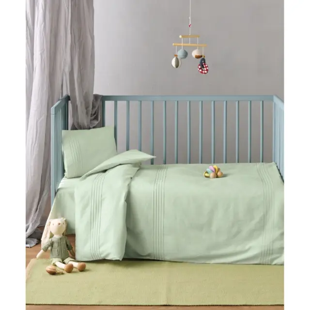 Σετ Παπλωματοθήκη Κούνιας 2 Τεμαχίων Kentia Whisper 10 100x140