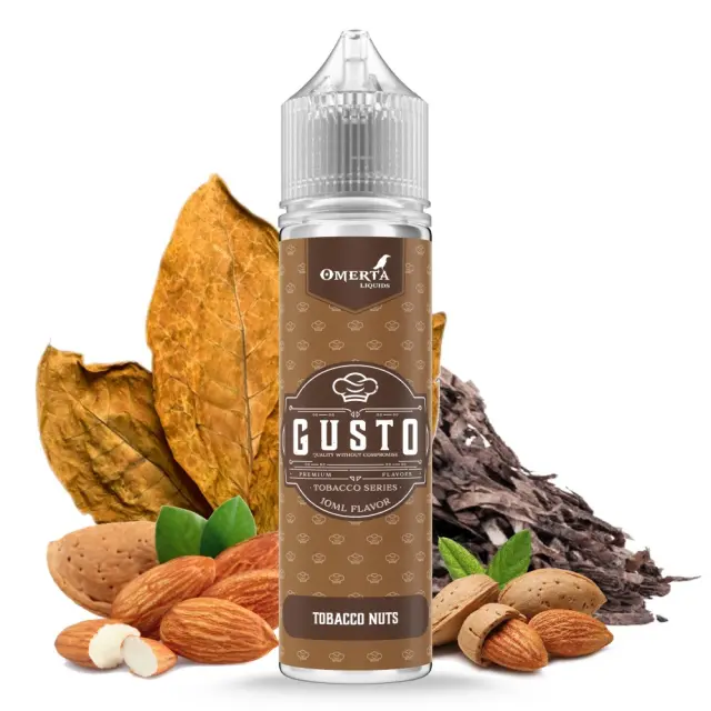 Tobacco Nuts 10ml (60ml) - Gusto by Omerta