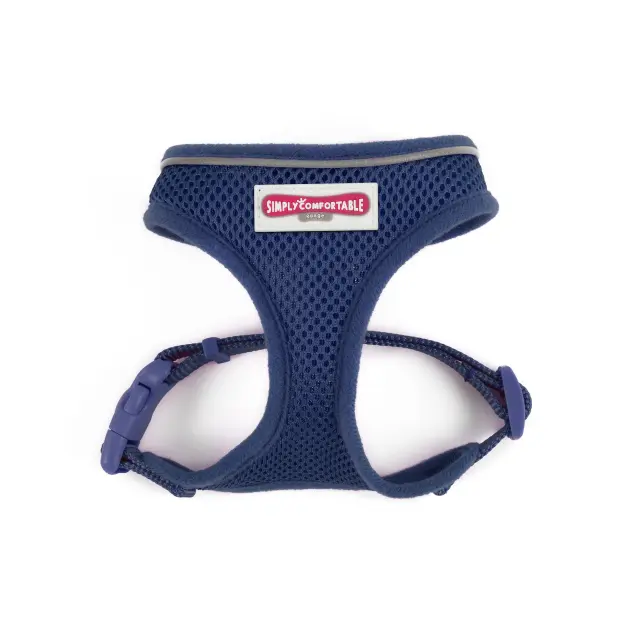 Ancol Περιστήθιο Mesh Comfort Ανακλαστικό Πετρόλ L 53 74 cm Πετρόλ