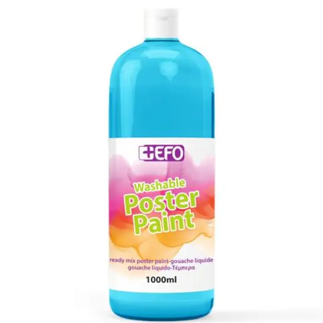 Τέμπερα +Efo 1000ml Γαλάζιο