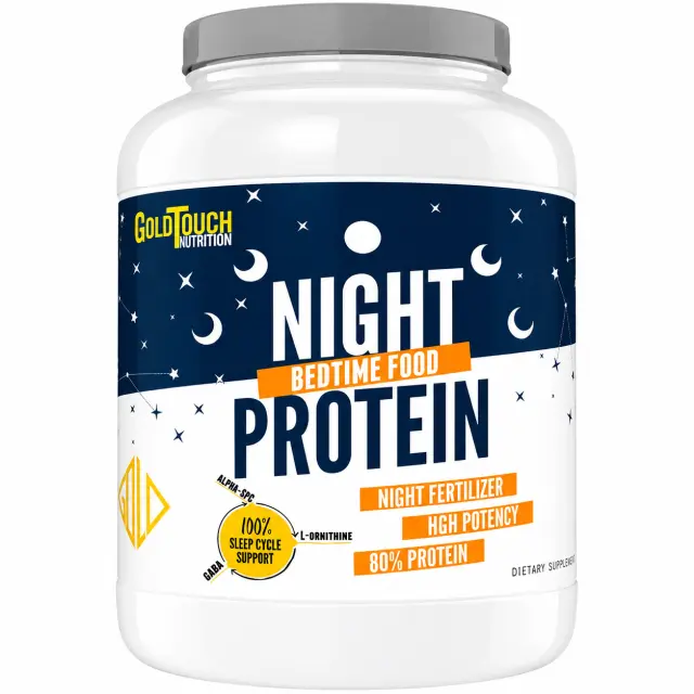 GoldTouch Nutrition Night Bed Time Food Πρωτεΐνη πριν το Βραδινό Ύπνο με Γεύση Σοκολάτα 750gr