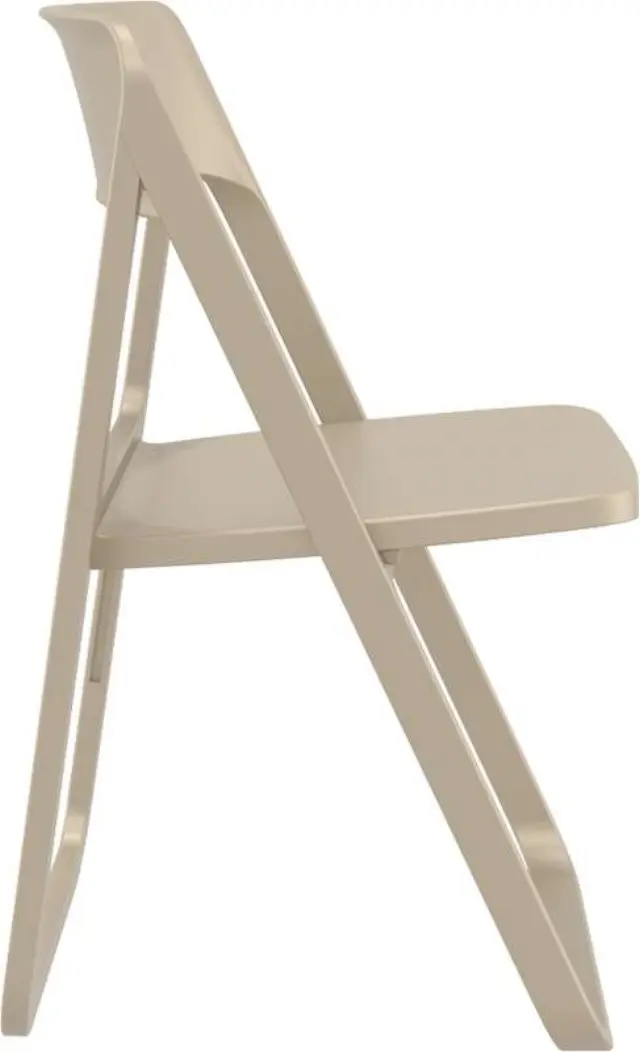 Καρέκλα Πτυσσόμενη DREAM Dove Grey PP 48x52x82cm 3