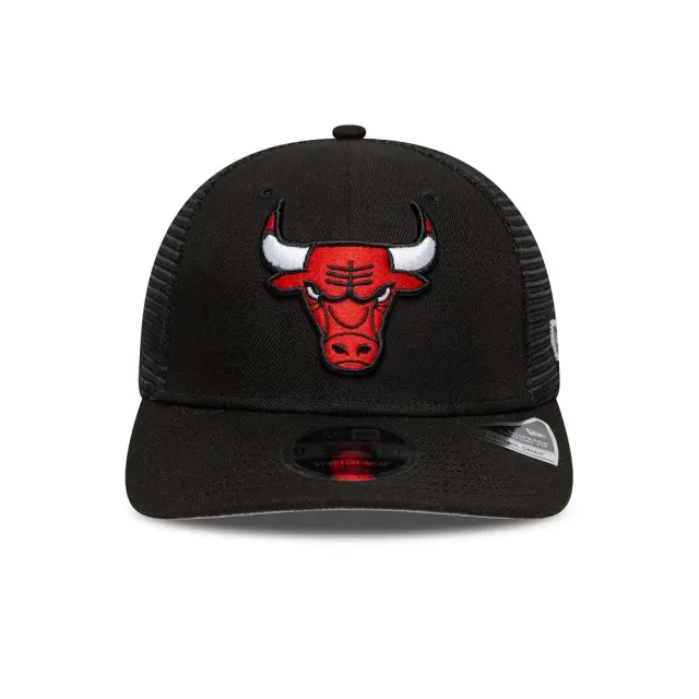 New Era Adult 9Seventy Chicago Bulls NBA Official Team Colour Stretch Snap Adjustable Cap Μαύρο 60643826 (New Era) - One Size 2