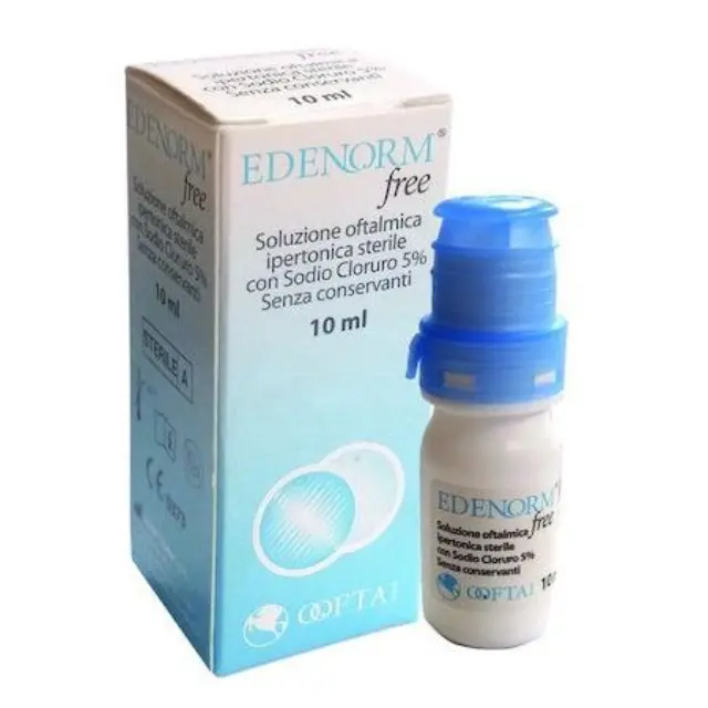 Sooft Italia Edenorm Free 5% Οφθαλμικές Σταγόνες 10ml