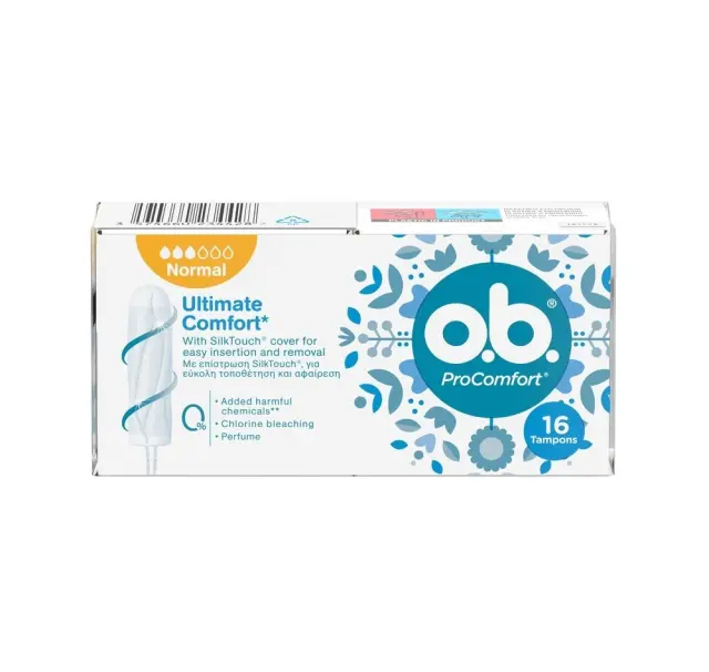 O.B. Pro Comfort Normal για Κανονική Ροή 16τμχ