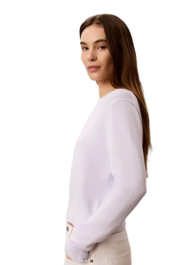 Calvin Klein γυναικείο πλεκτό πουλόβερ με λογότυπο LV047G322G-3 2