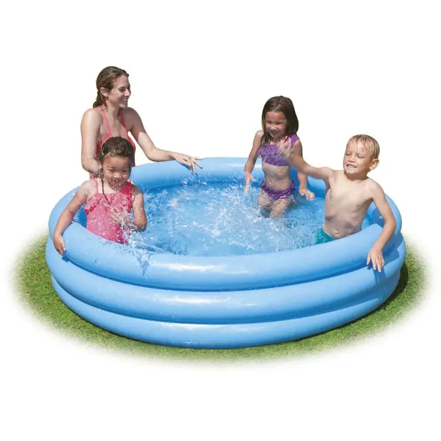 Φουσκωτή πισίνα Intex Crystal Blue παιδική, χωρητικότητας 582lt, 168x38cm I03400470