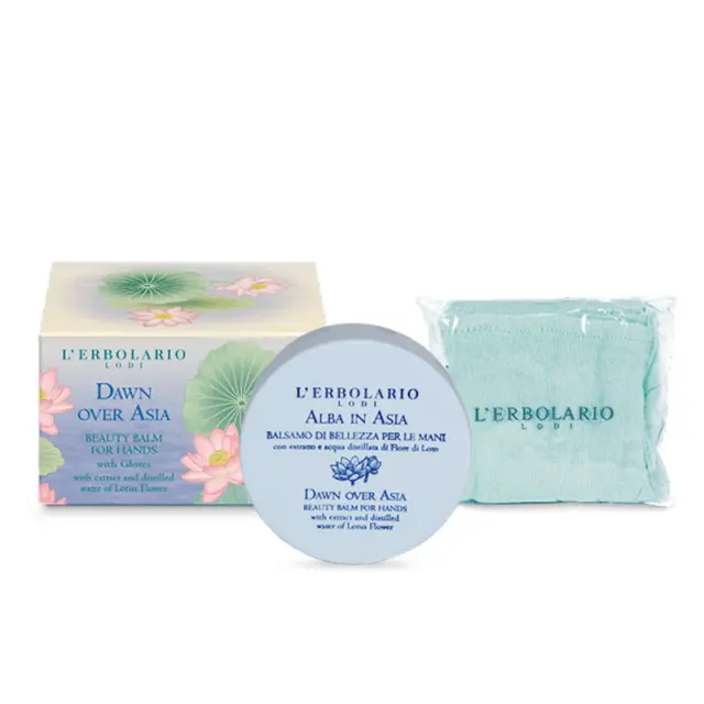 L Erbolario Alba in Asia Σετ Περιποίησης με Κρέμα Χεριών, 75ml