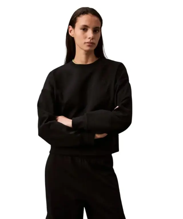 Calvin Klein - Γυναικείο Φούτερ Cotton Terry LV047B236G-UB1 Μαύρο 2
