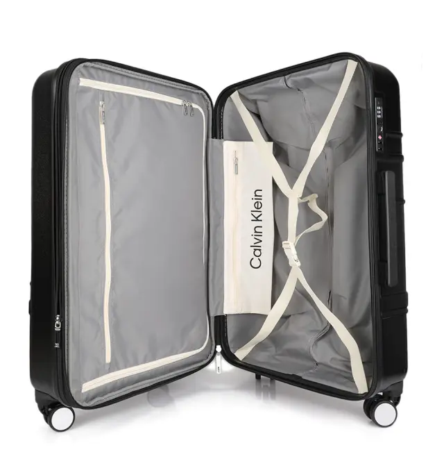 Βαλίτσα σκληρή Μεσαία CALVIN KLEIN New Light LH418NL4 Μαύρο 3